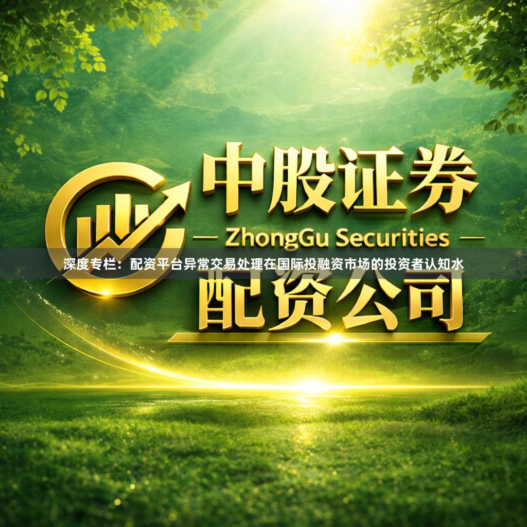 深度专栏：配资平台异常交易处理在国际投融资市场的投资者认知水